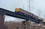 CVSR 6771 crosses Cascade Locks.